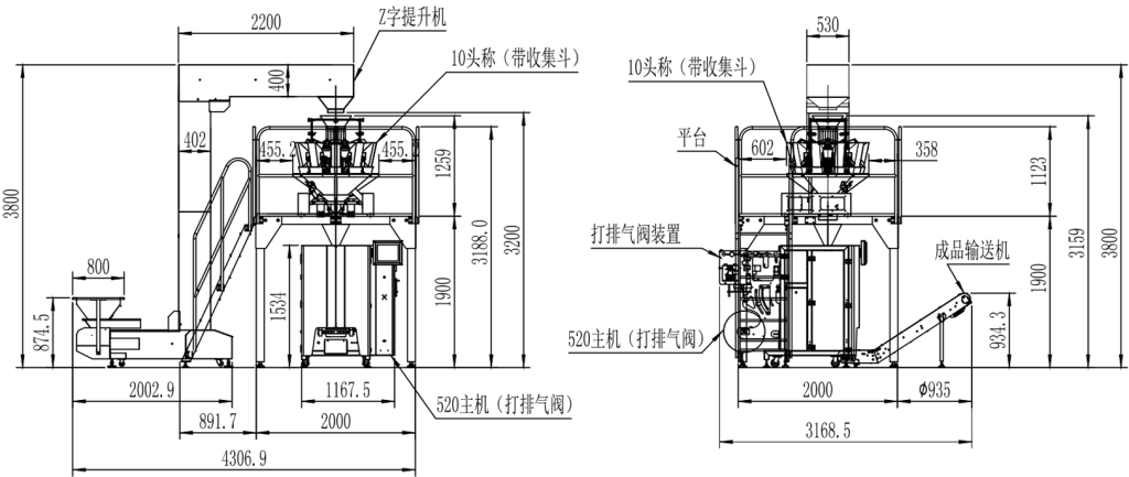 ND-VFC250Z 多功能立式包装机